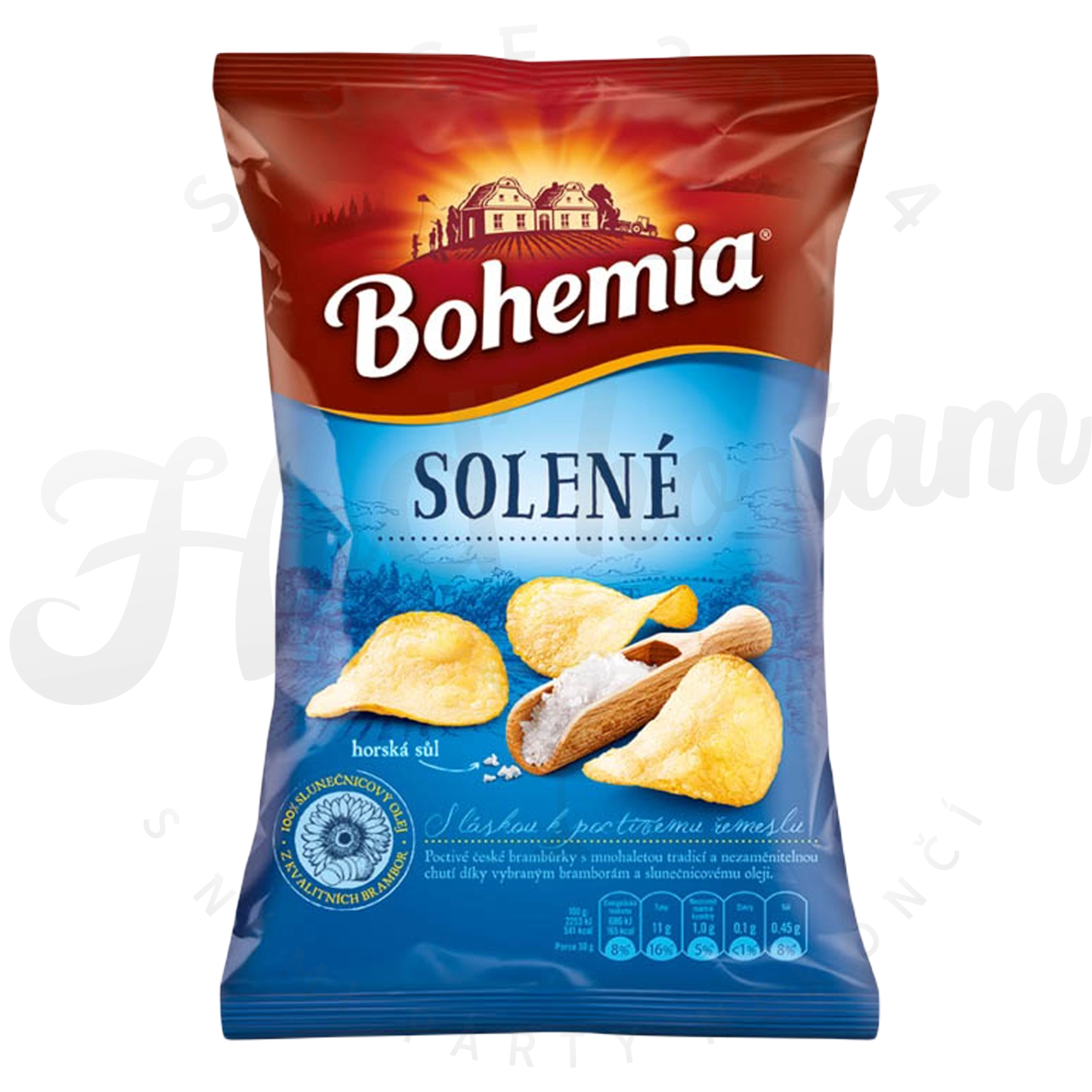 Bohema chips 60g sůl