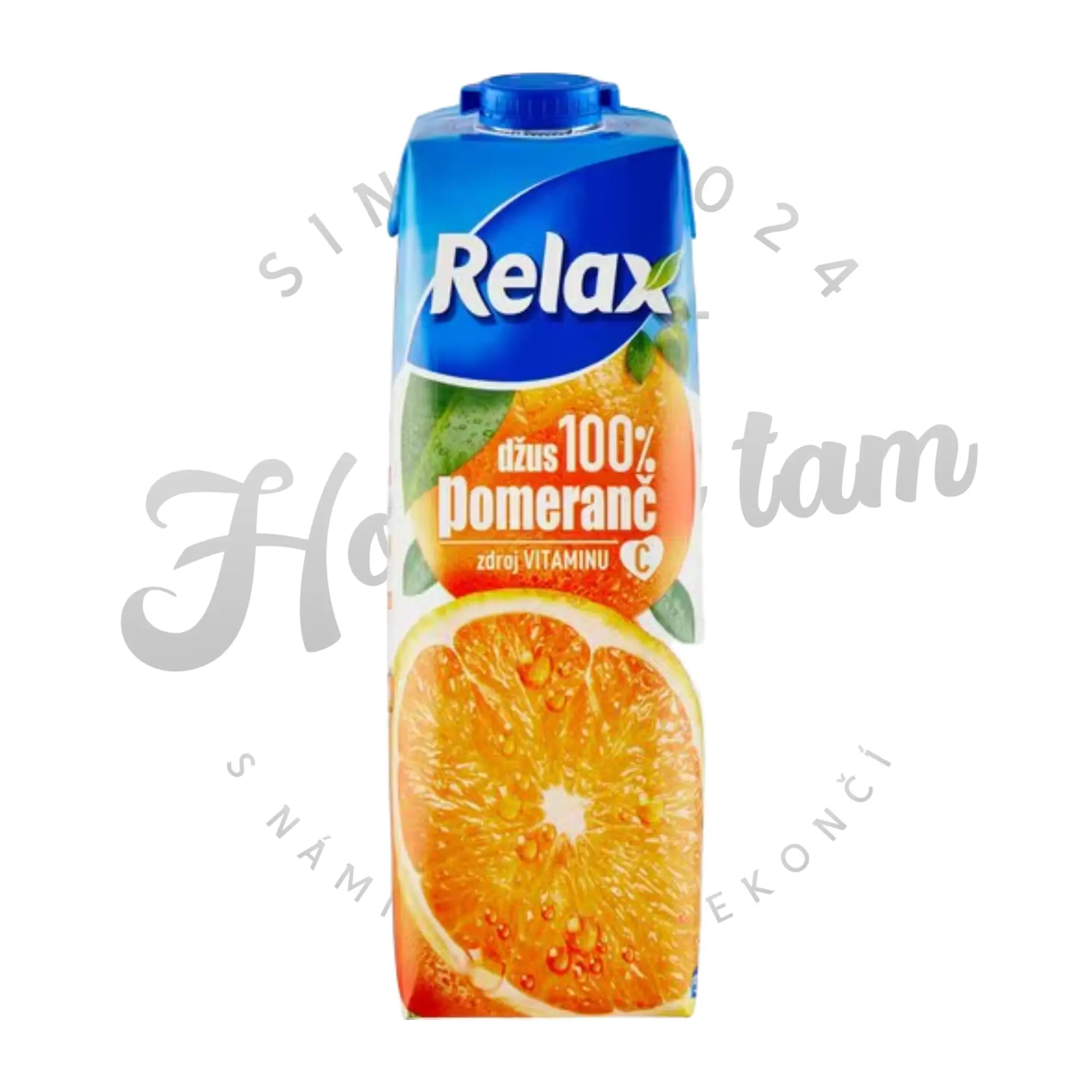 RELAX pomeranč 100% 1l