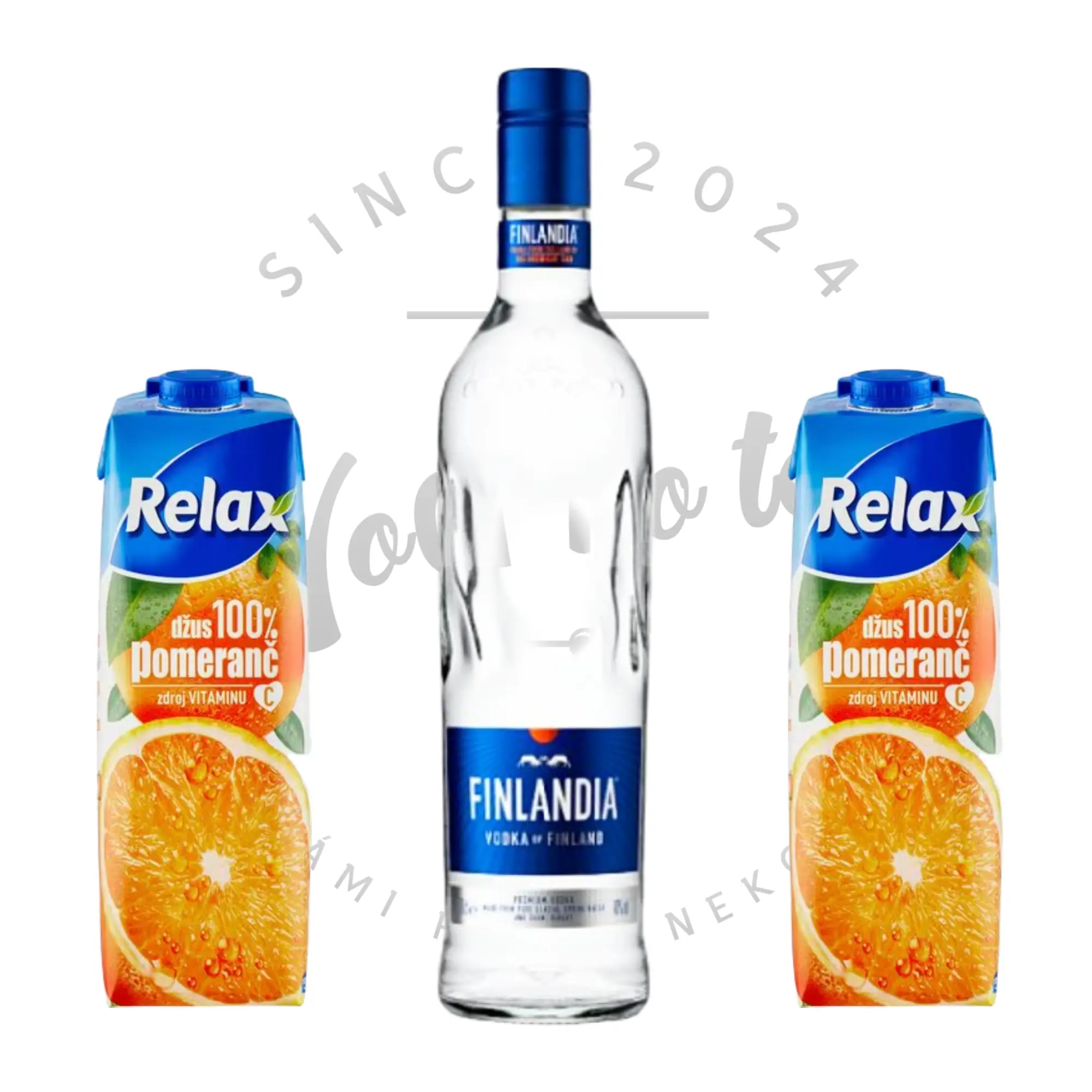 Finlandia 1l, džus pomeranč 1l, džus pomeranč 1l SLEVA 25 Kč
